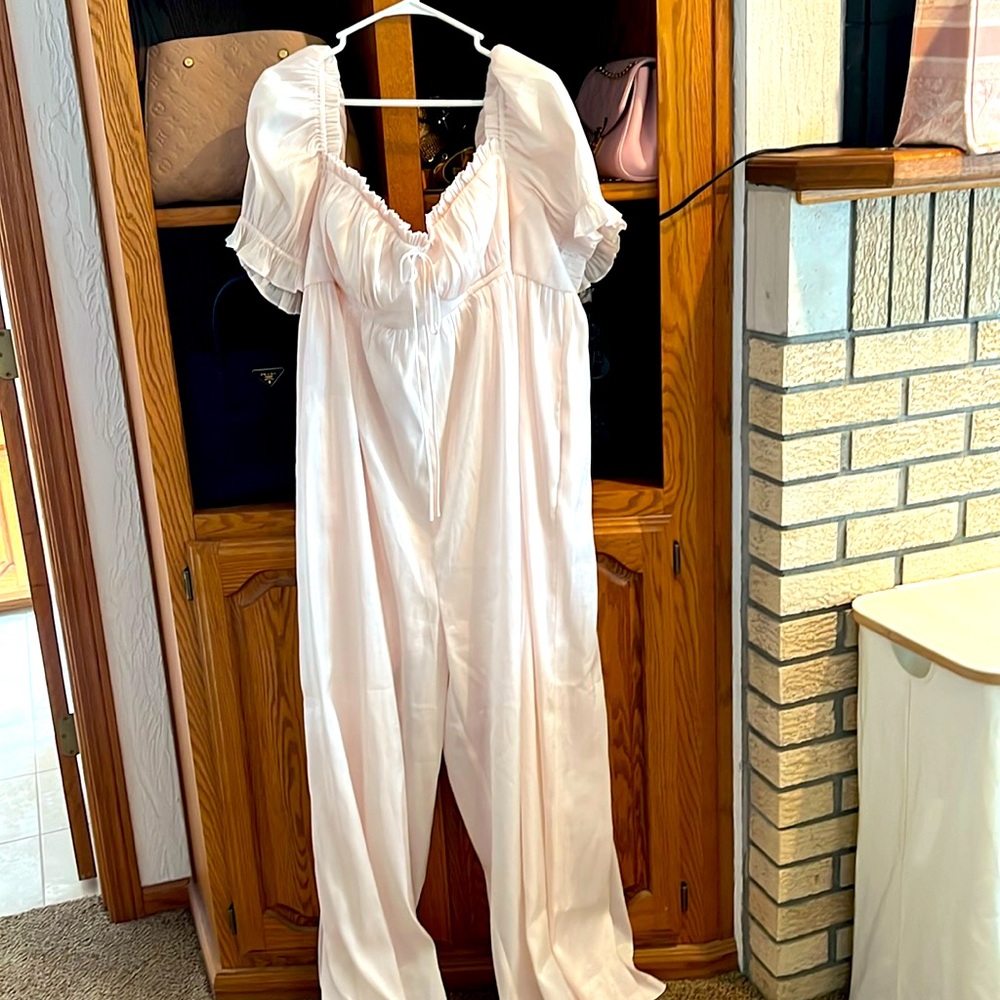 Selkie Seashell Wide Leg Jumpsuit 3X